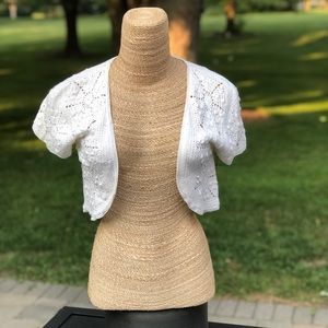 Kenzie cropped knit bolero jacket